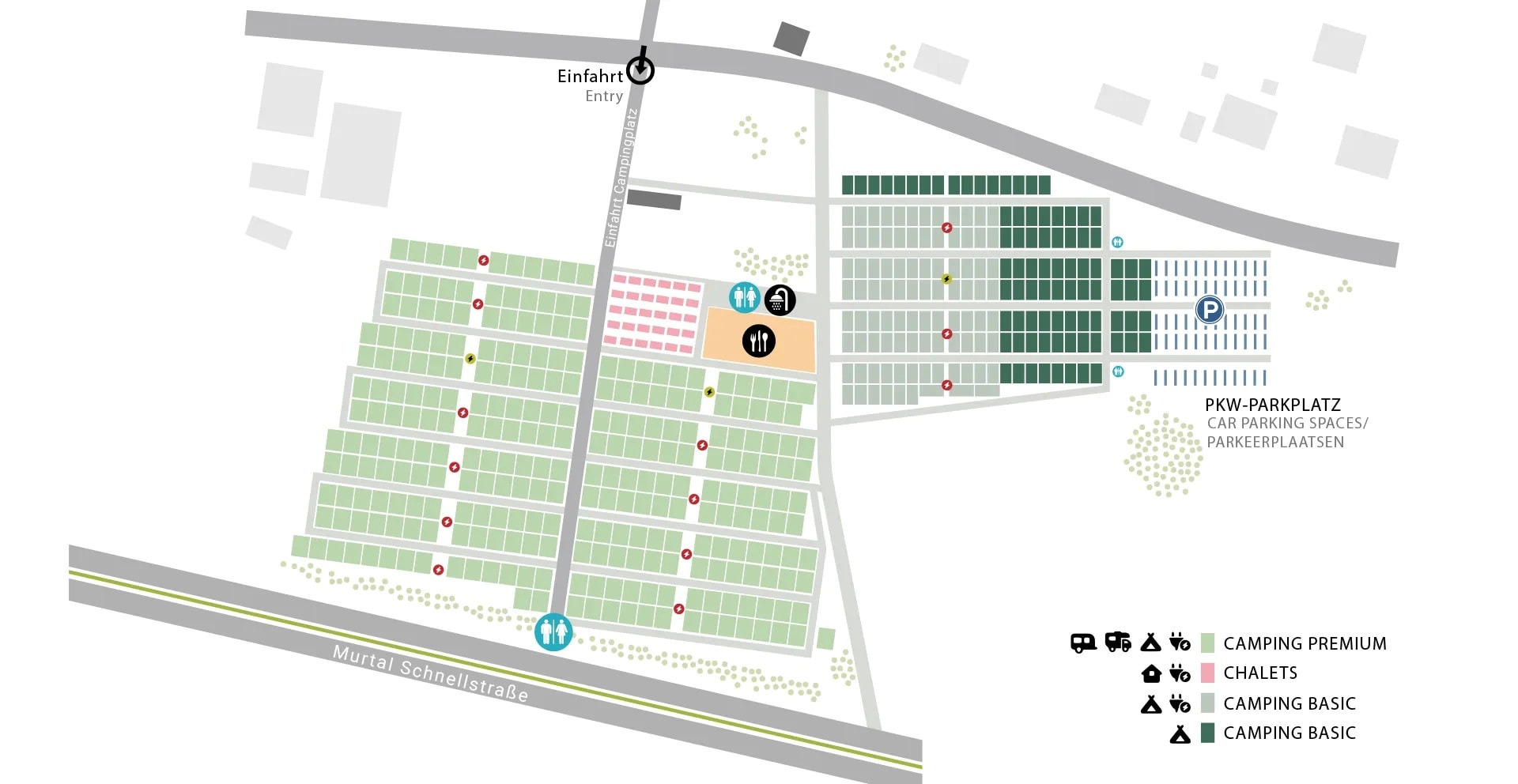 Ruhiges F1 Camping Spielberg 2025